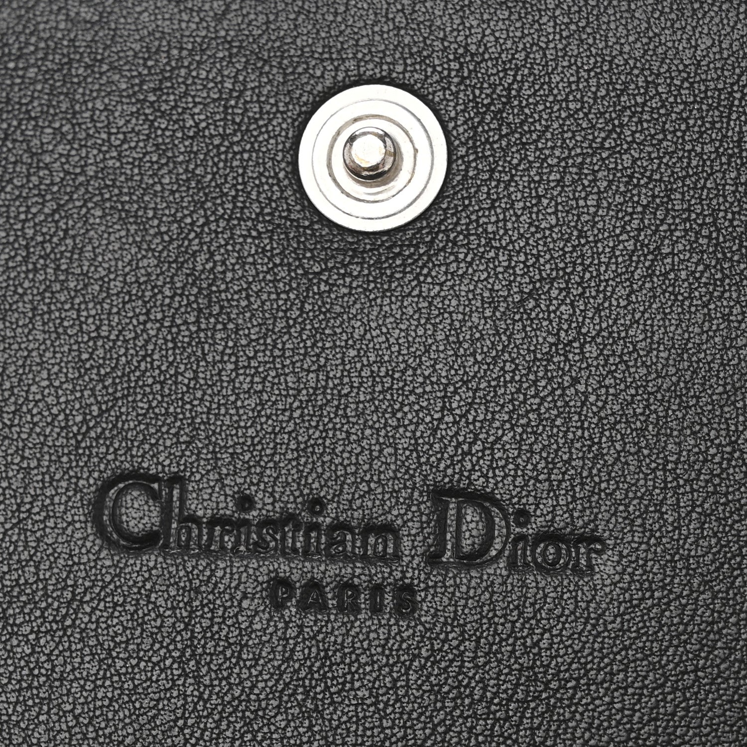 Christian Dior Patent Ultimate Rendez-vous Chain Wallet Black 6 of 10
