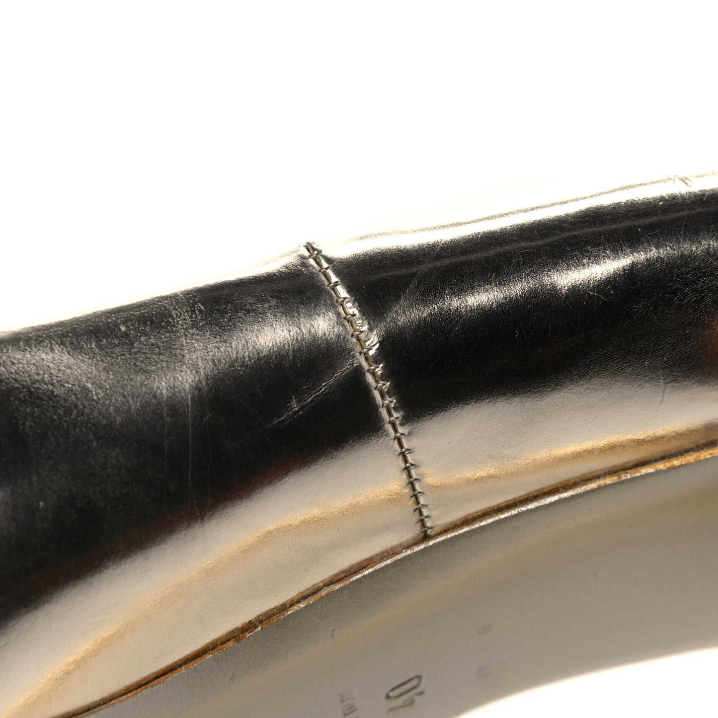 Calfskin Clara Pumps 40 Gold