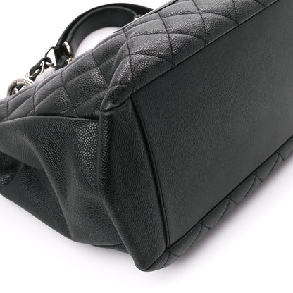 Chanel Caviar Quilted Grand Shopping Tote GST Black 11 of 12