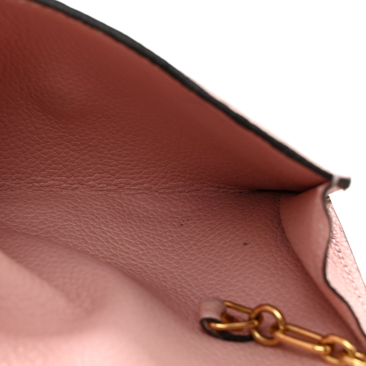 LOUIS VUITTON Empreinte Key Pouch Rose Ballerine