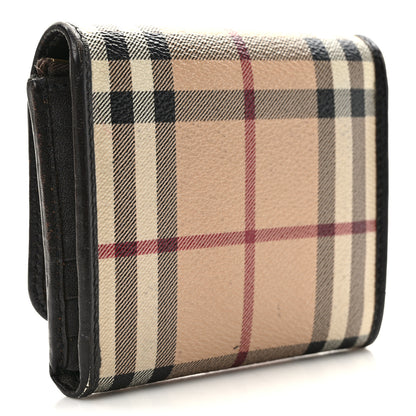 Burberry Haymarket Check Medium Bellfield ID Wallet Chocolate 3 of 10