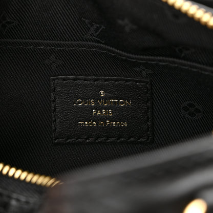 Louis Vuitton Calfskin Bubblegram Papillon BB Black 6 of 9