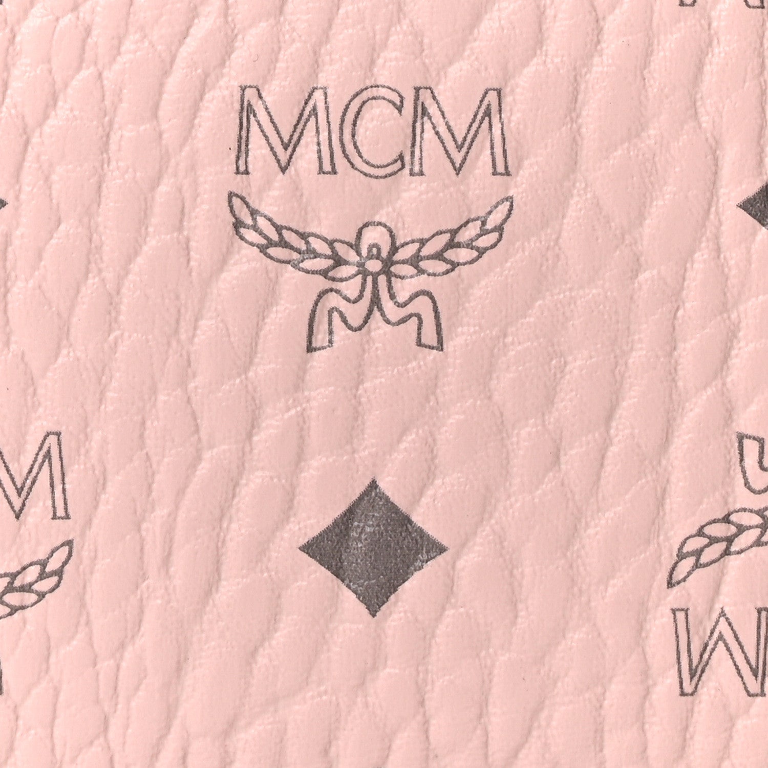 MCM Visetos Medium Crossbody Pouch Powder Pink 8 of 10