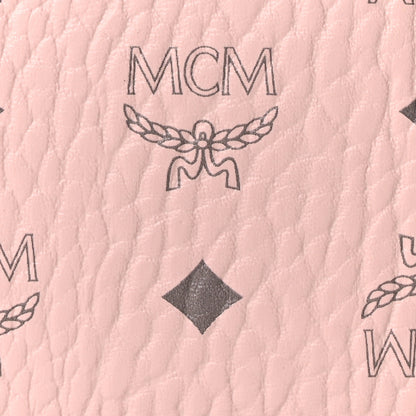 MCM Visetos Medium Crossbody Pouch Powder Pink 8 of 10