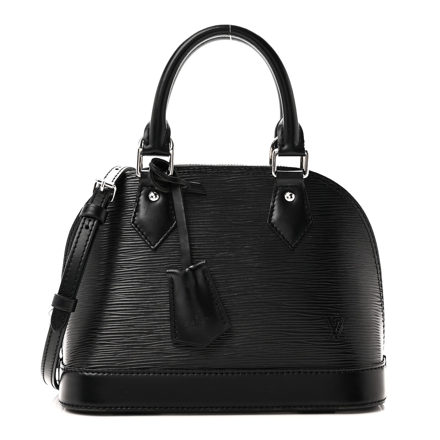 Louis Vuitton Epi Alma BB Black Black 1 of 11