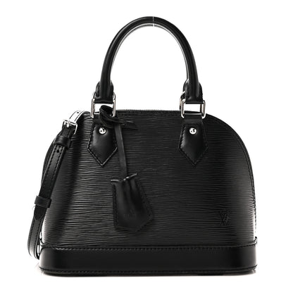 Louis Vuitton Epi Alma BB Black Black 1 of 11