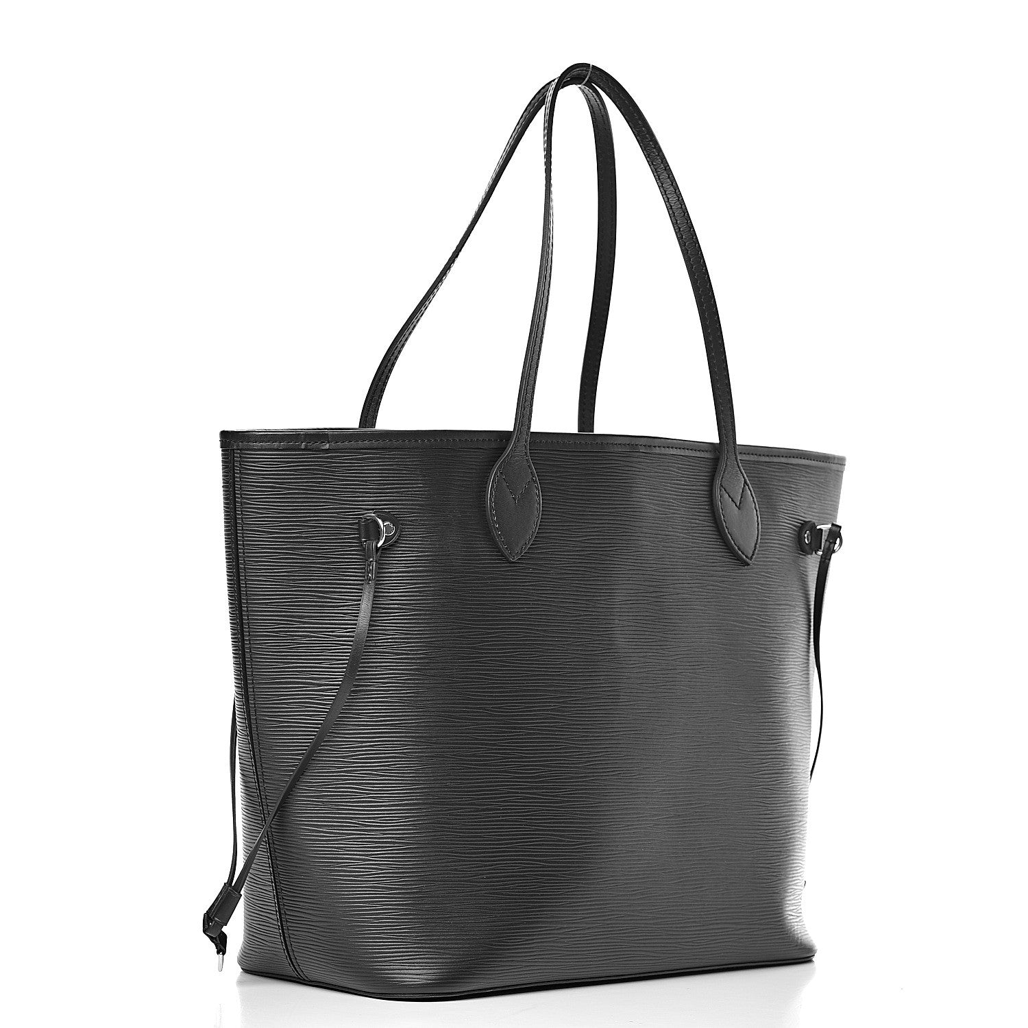 Louis Vuitton Epi Neverfull MM Black 4 of 10