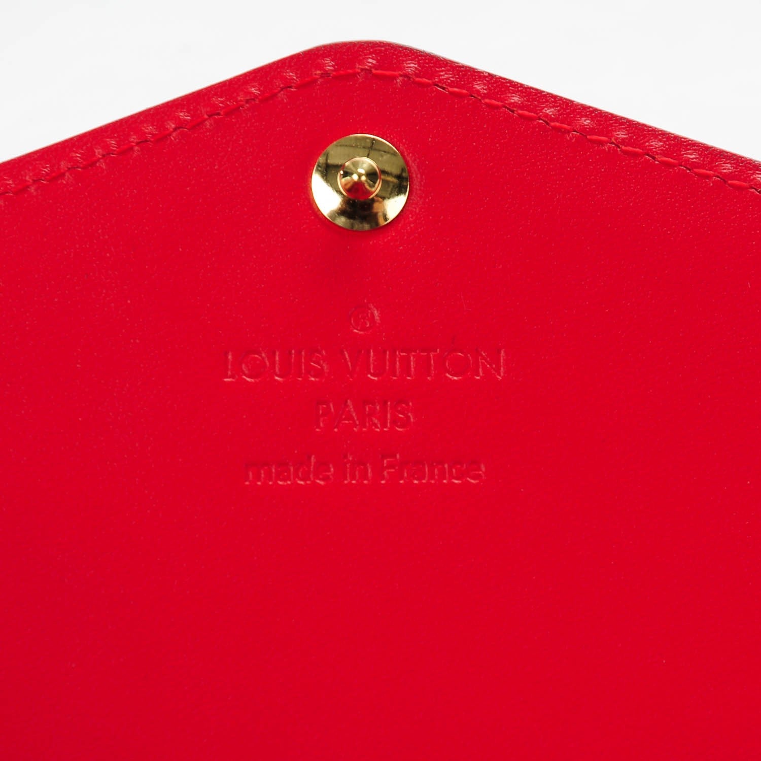 Louis Vuitton Vernis Sarah Wallet NM Cherry 5 of 7