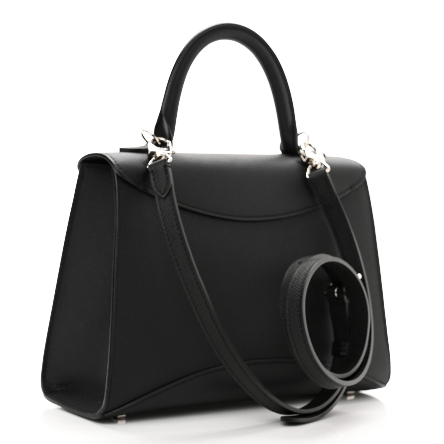 Carat Calfskin Gabrielle PM Black