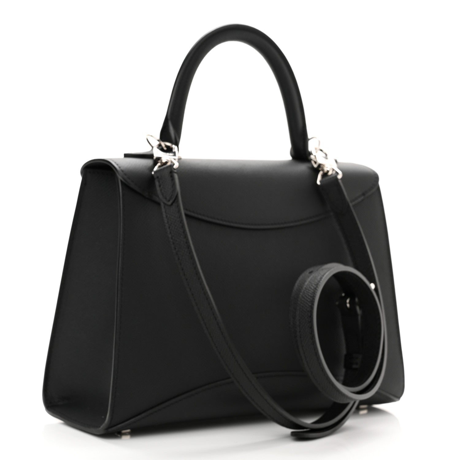 Moynat Carat Calfskin Gabrielle PM Black 3 of 10