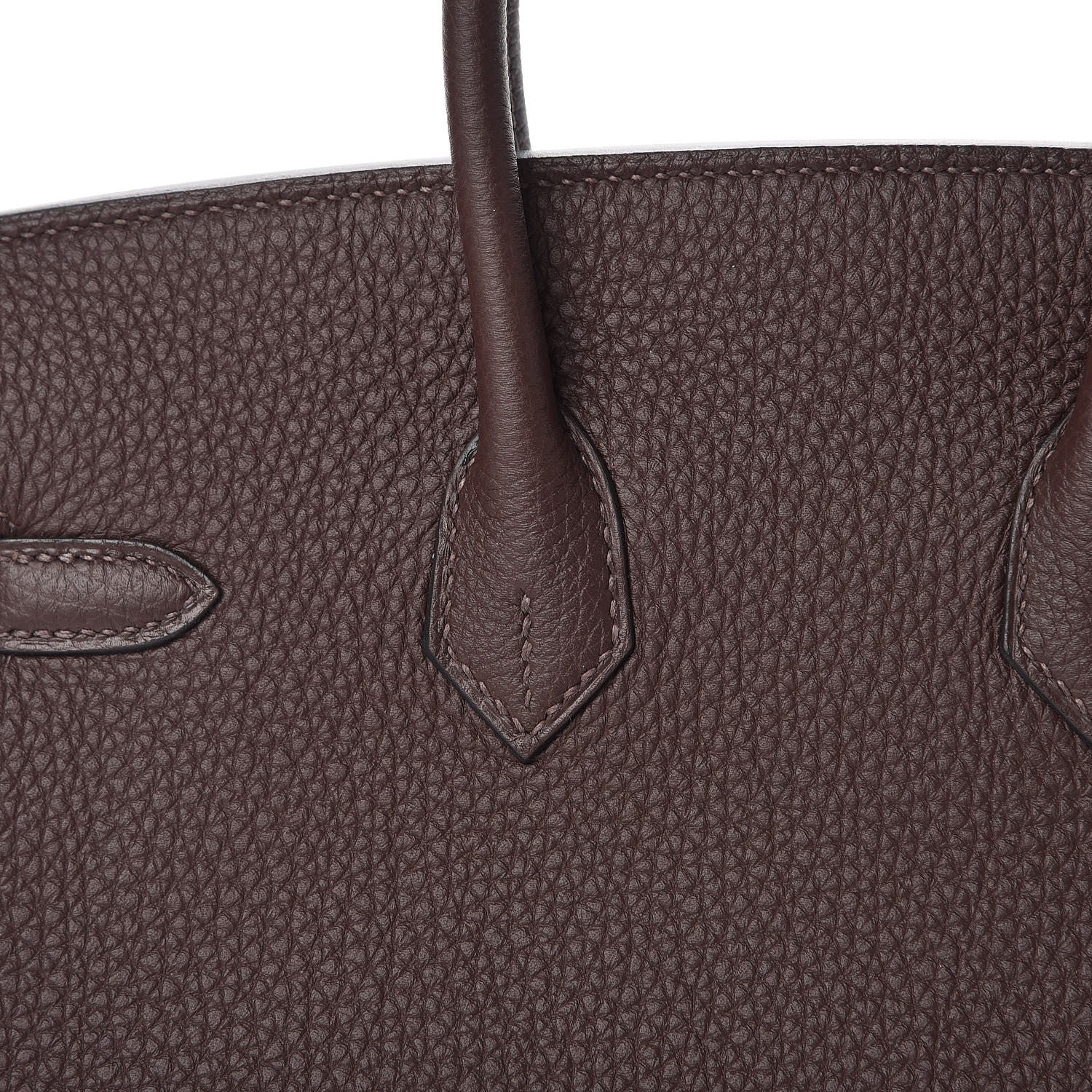 Hermes Togo Birkin 25 Chocolate 30 of 34