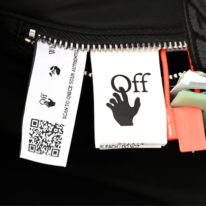 Off-White Nylon Small Commercial Tote Black 6 of 10