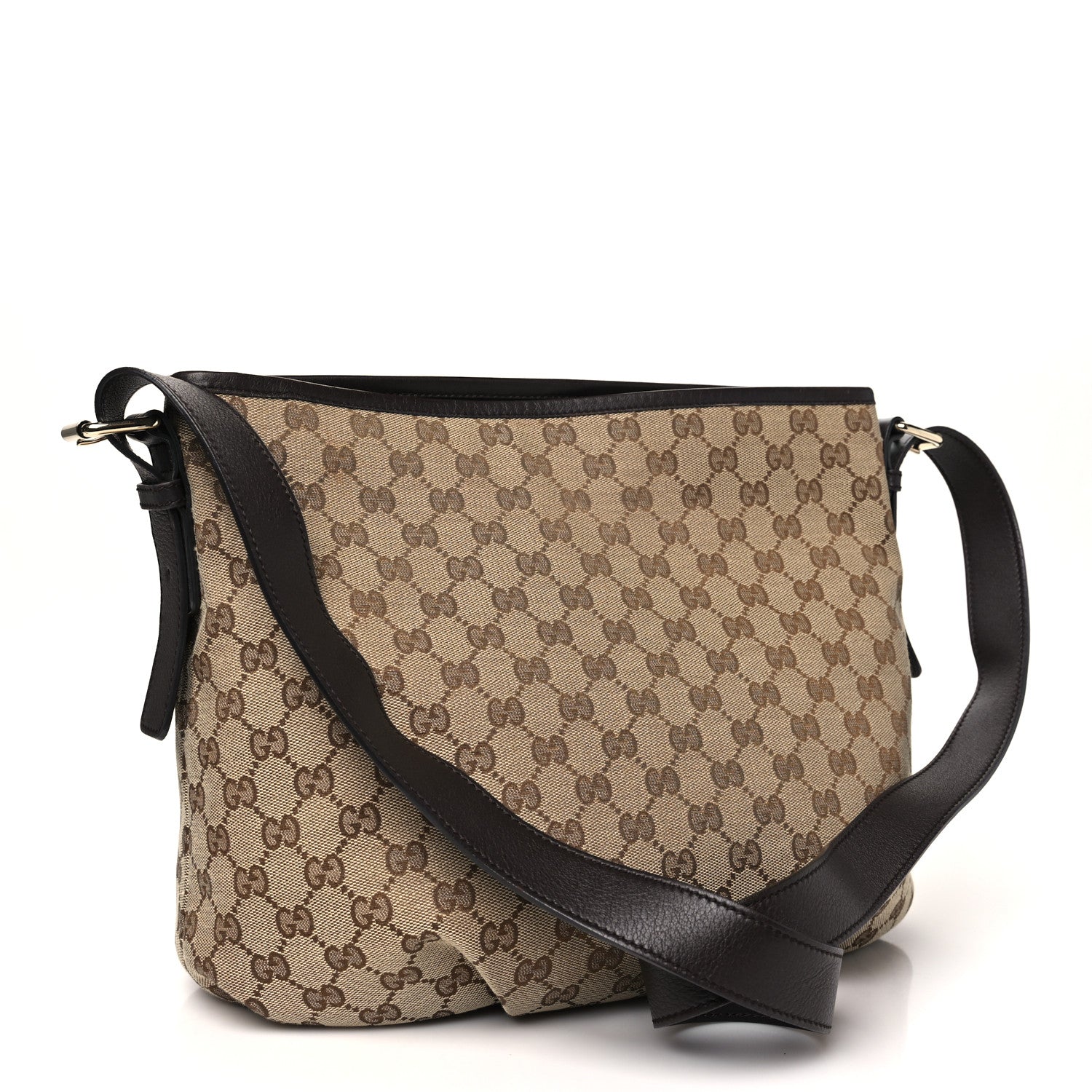 Gucci Monogram Messenger Bag Dark Brown 3 of 10