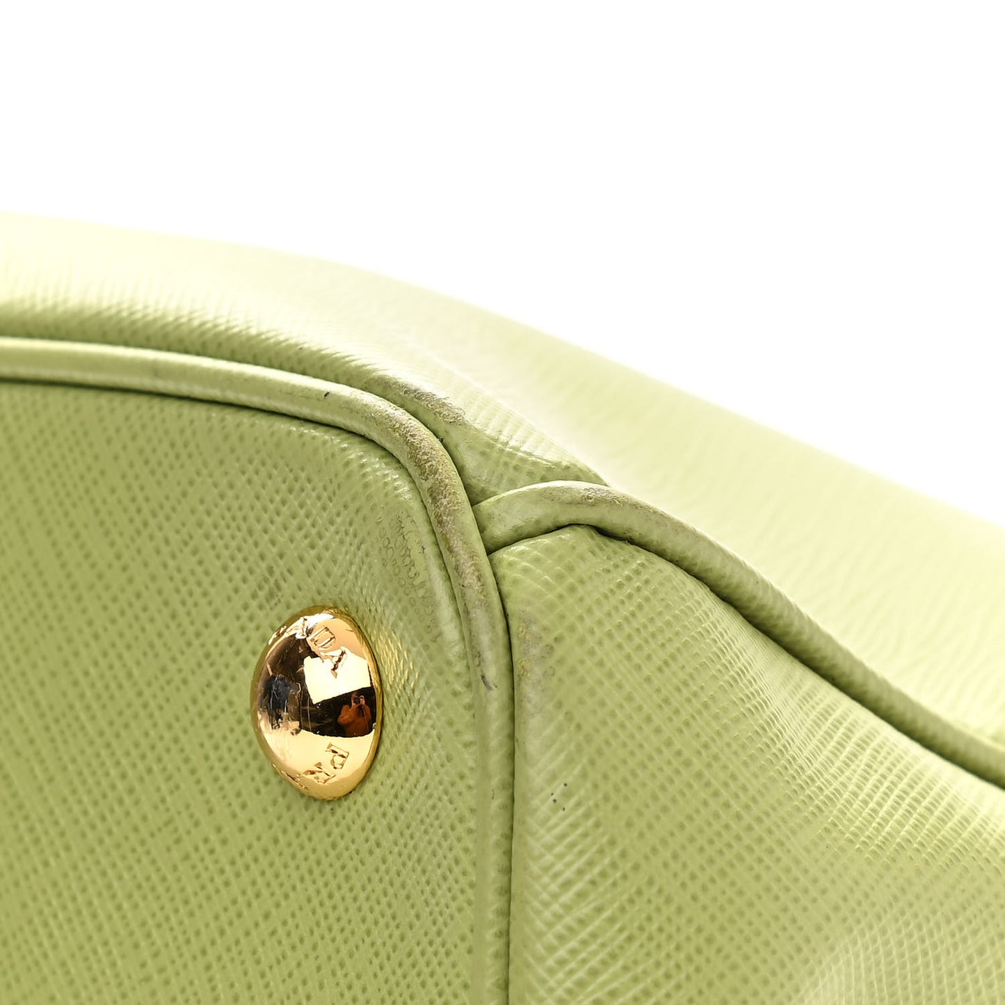 Saffiano Medium Double Zip Galleria Tote Prato