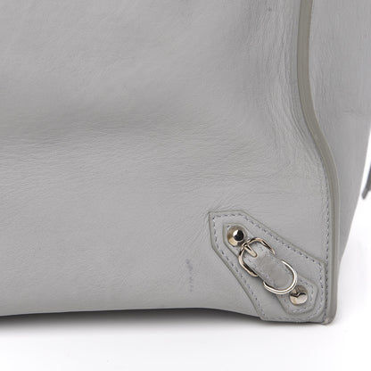 Balenciaga Veau Papier A4 Zip Around Tote Gris Glace 14 of 15