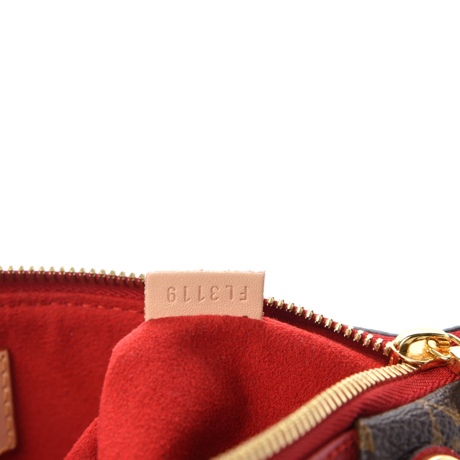 Louis Vuitton Monogram V Tote BB Cherry 9 of 10