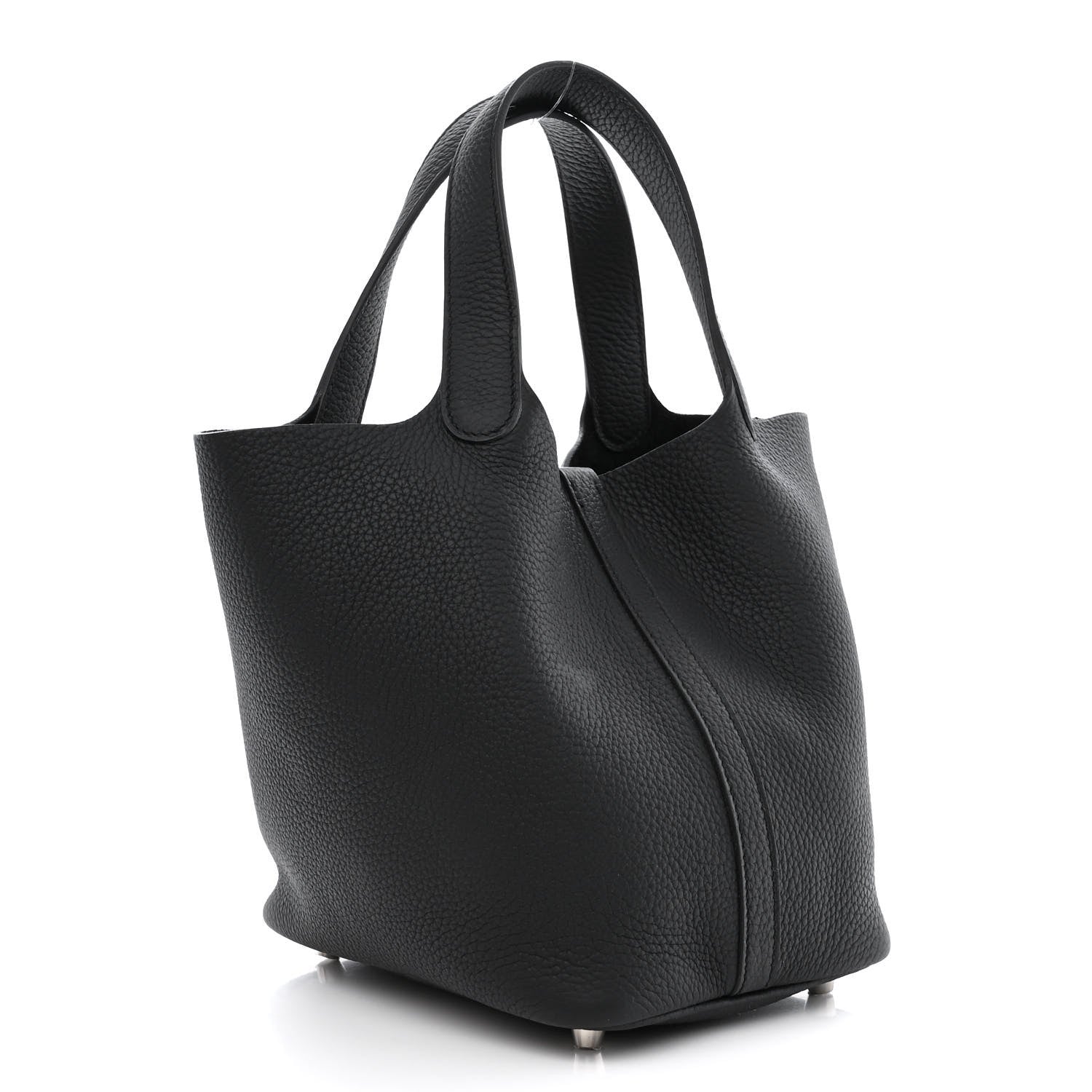 Hermes Taurillon Clemence Picotin Lock 18 PM Black 2 of 10