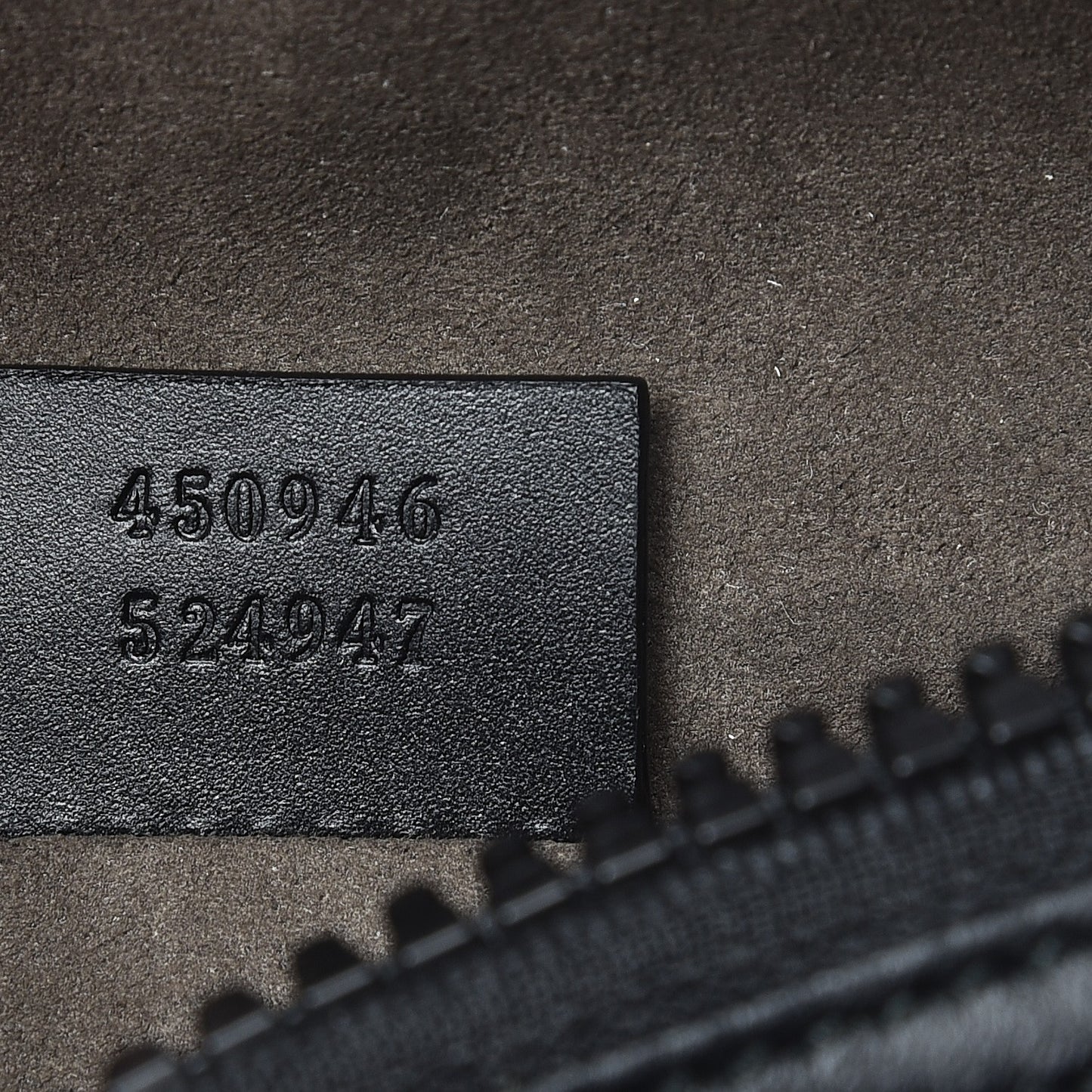 GG Supreme Monogram Belt Bag Black