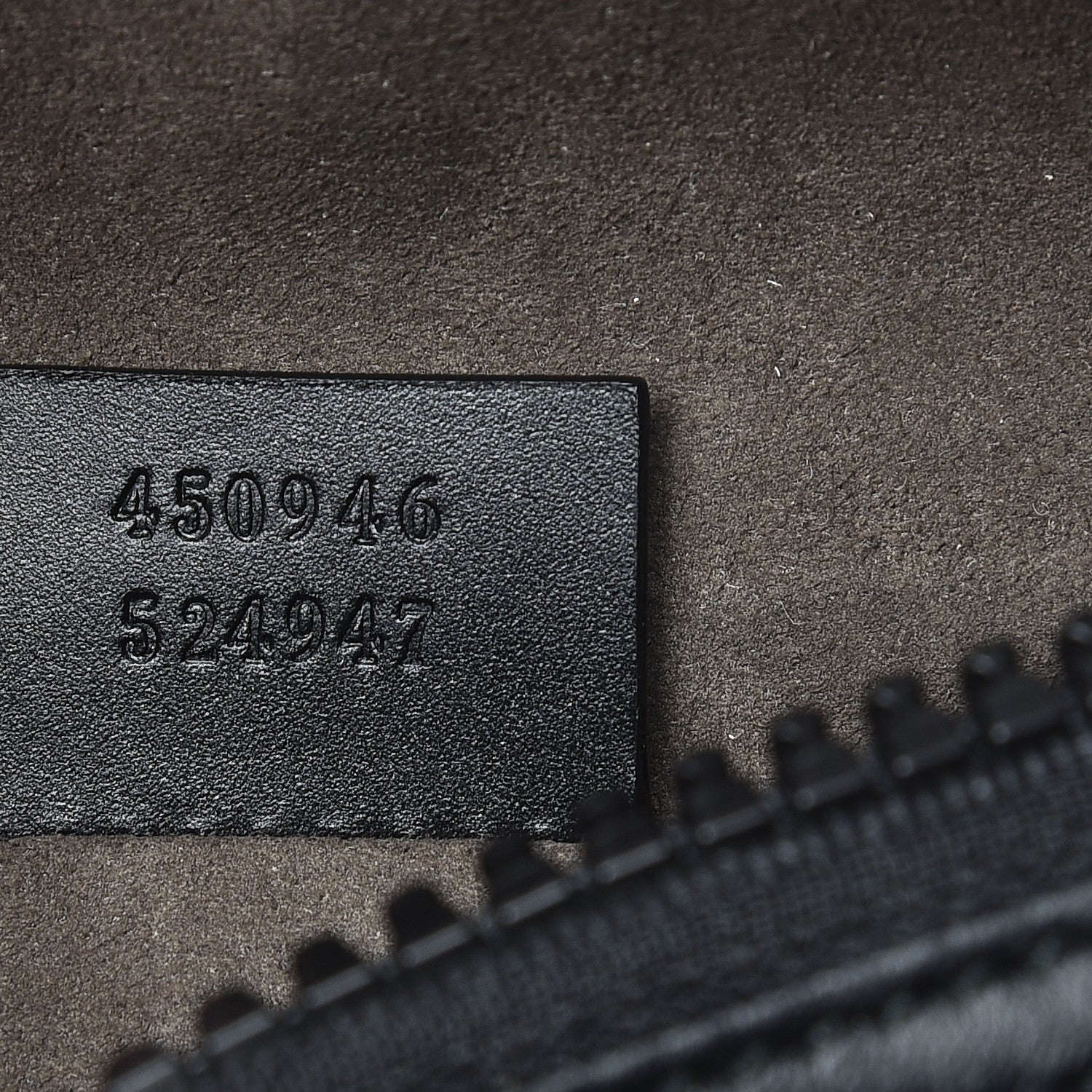 Gucci GG Supreme Monogram Belt Bag Black 8 of 8