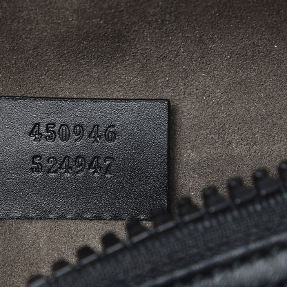Gucci GG Supreme Monogram Belt Bag Black 8 of 8