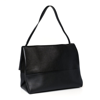 Celine Calfskin All Soft Shoulder Bag Black 4 of 10