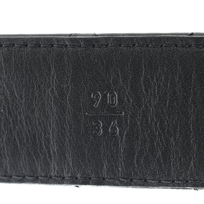 Chanel Lambskin Quilted CC Chain Belt 90 36 Black 4 of 7
