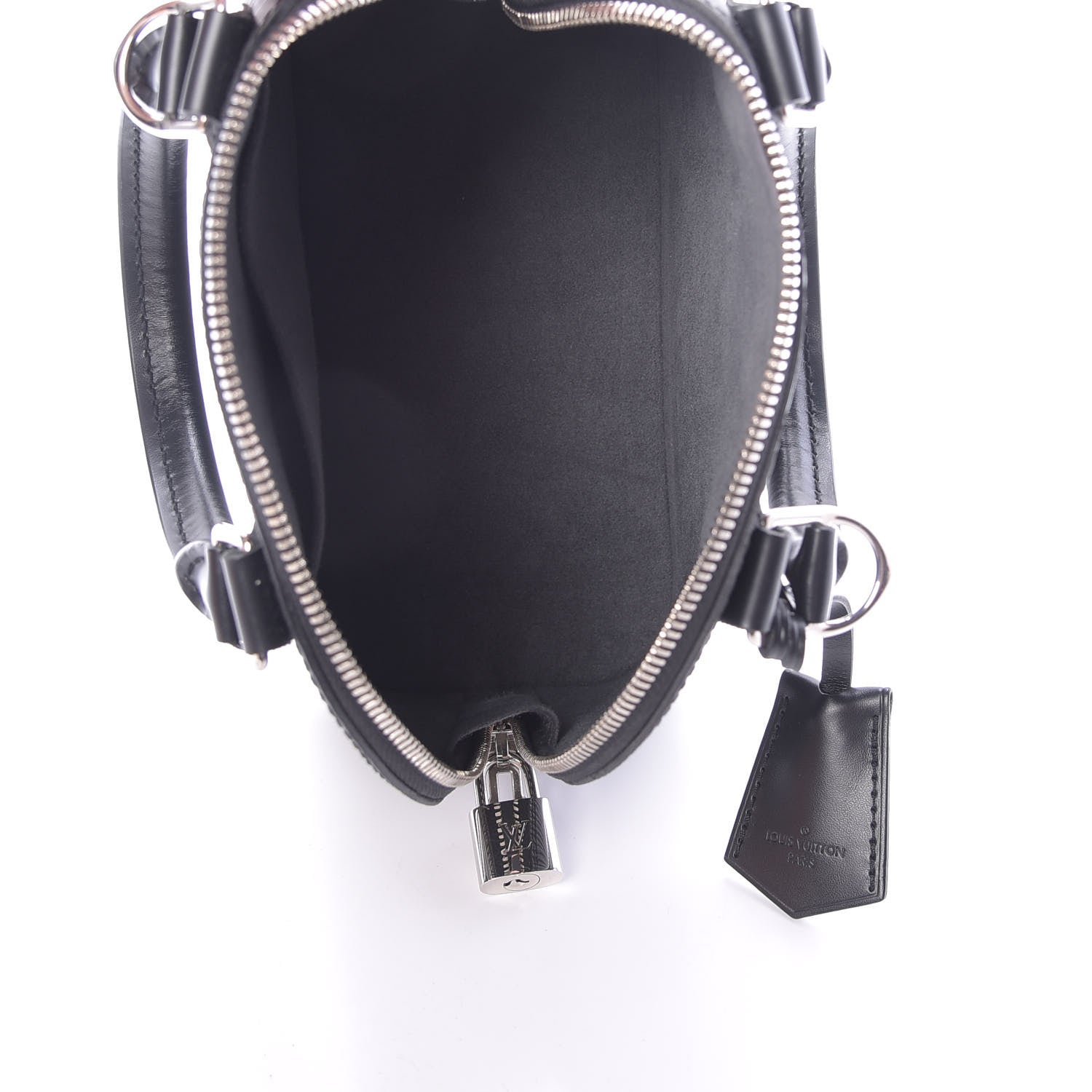 Louis Vuitton Epi Alma BB Black 6 of 12