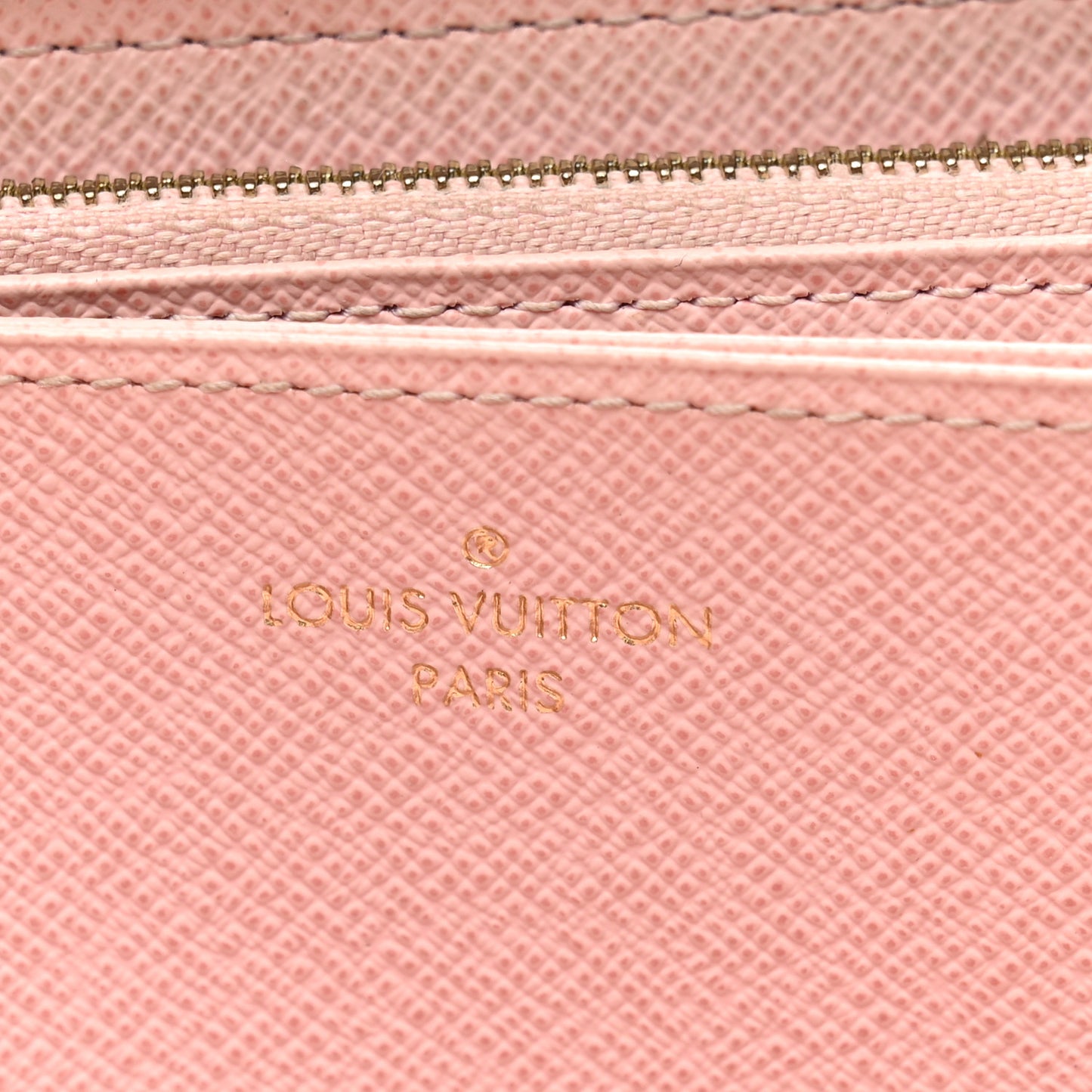Monogram Zippy Wallet Rose Ballerine