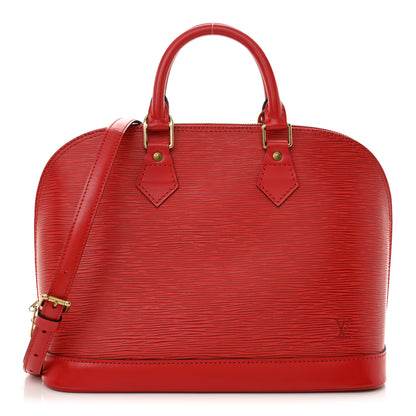 Louis Vuitton Epi Alma PM Castillan Red 1 of 14