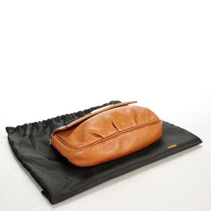 Fendi Vitello Flamingo Fendista Pouchette Crossbody Orzo 4 of 7