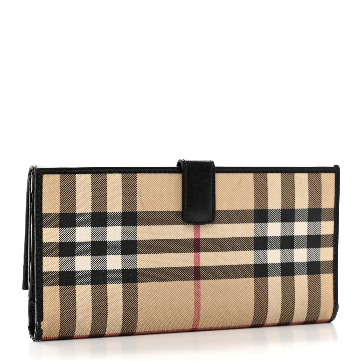 Burberry House Check Continental Wallet Black 3 of 10