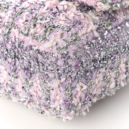 Chanel Tweed Medium Single Flap Pink 9 of 10