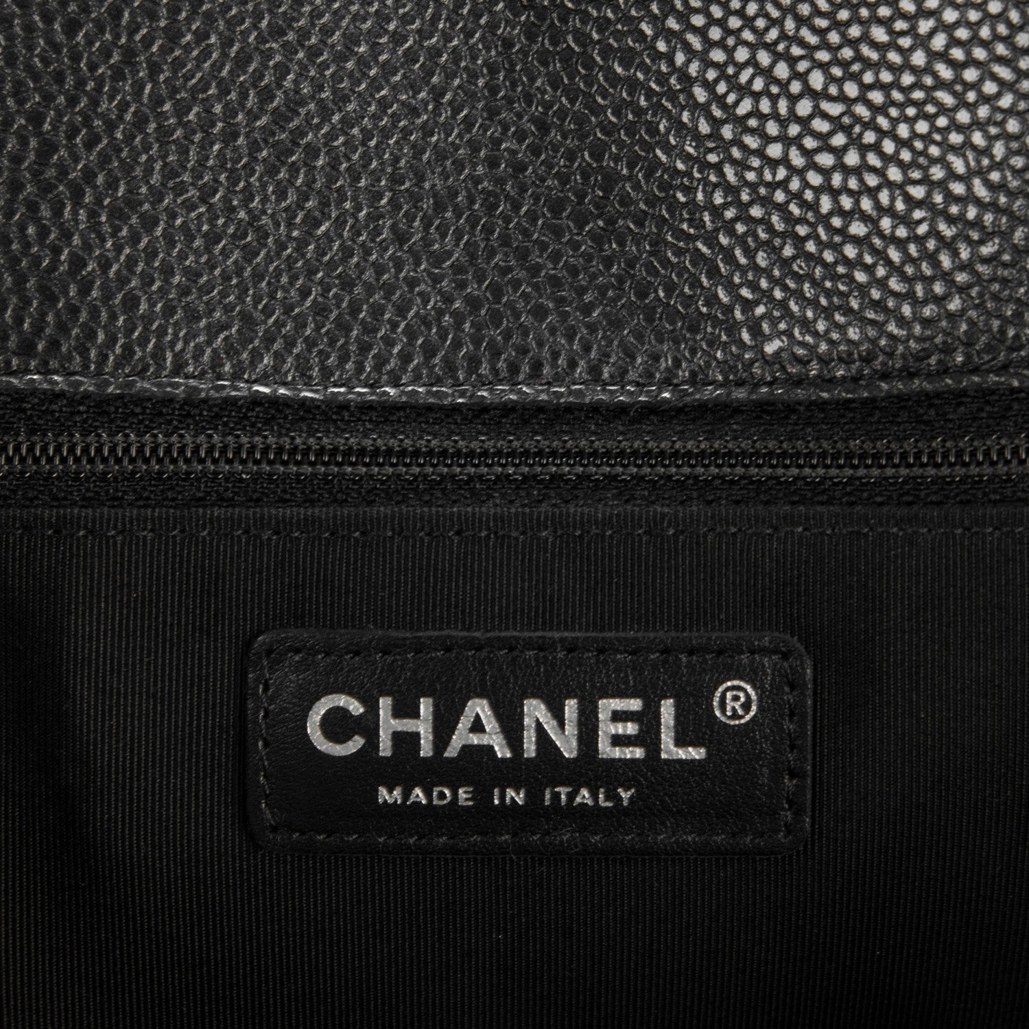Chanel Caviar Quilted Flap Tote Black 6 of 7