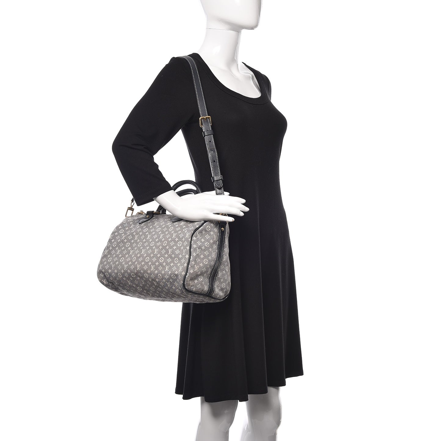 Monogram Idylle Speedy Bandouliere 30 Encre
