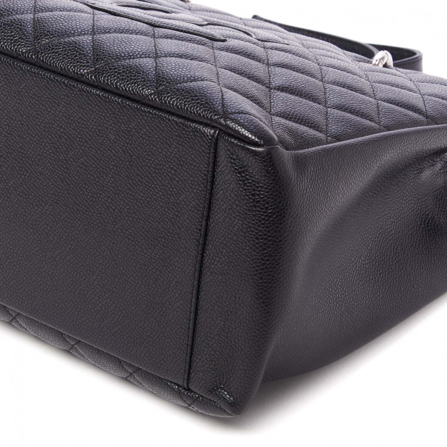 Chanel Caviar Quilted Grand Shopping Tote GST Black 5 of 10