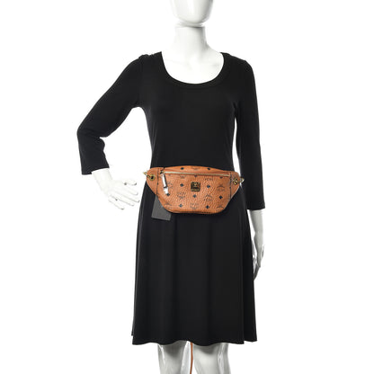MCM Visetos Stark Belt Bag Cognac 2 of 10