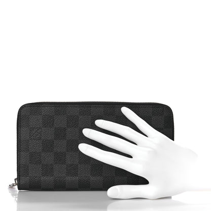 Louis Vuitton Damier Graphite Zippy Organizer Wallet 2 of 8