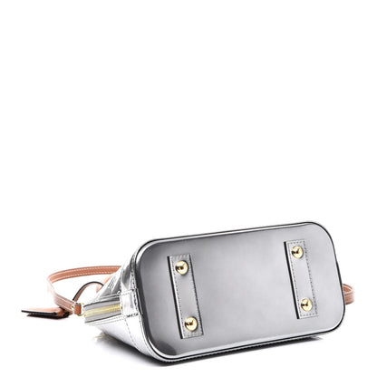 Louis Vuitton Vernis Alma BB Gris Metal 5 of 9