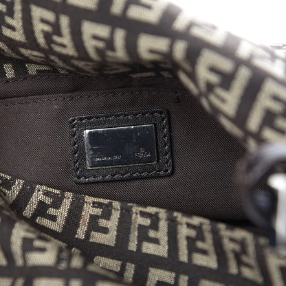 Fendi Zucchino Vitello Mini Mama Baguette Testa di Moro Beige 5 of 9