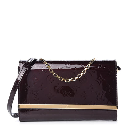 Louis Vuitton Vernis Ana Clutch Amarante 1 of 9