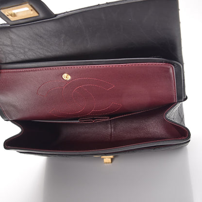 Chanel Aged Calfskin Quilted 2.55 Reissue 226 Flap Black 6 of 10