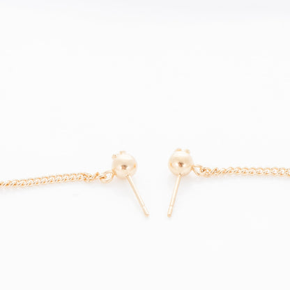 Chanel CC Drop Earrings Gold 4 of 4