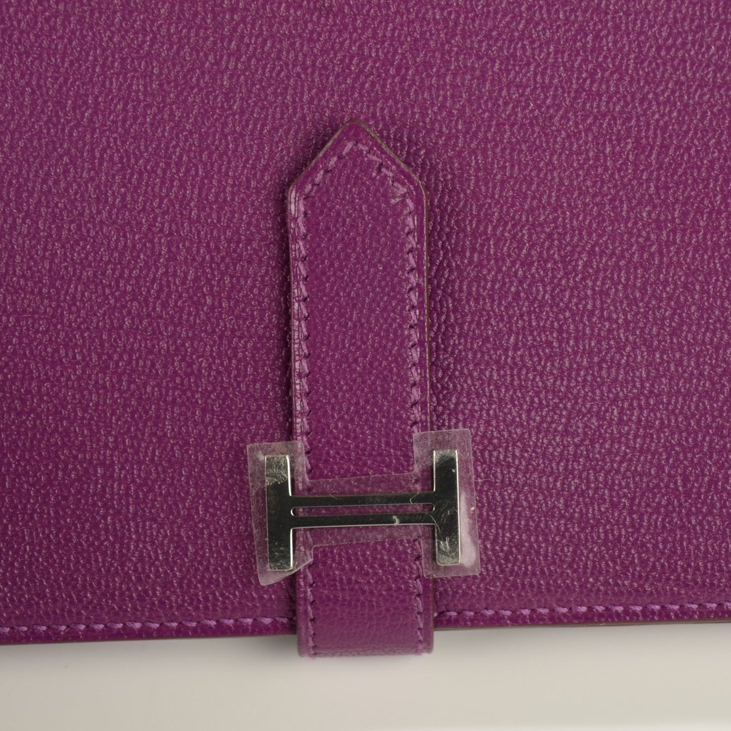 Chevre Mysore Bearn Gusset Wallet Anemone