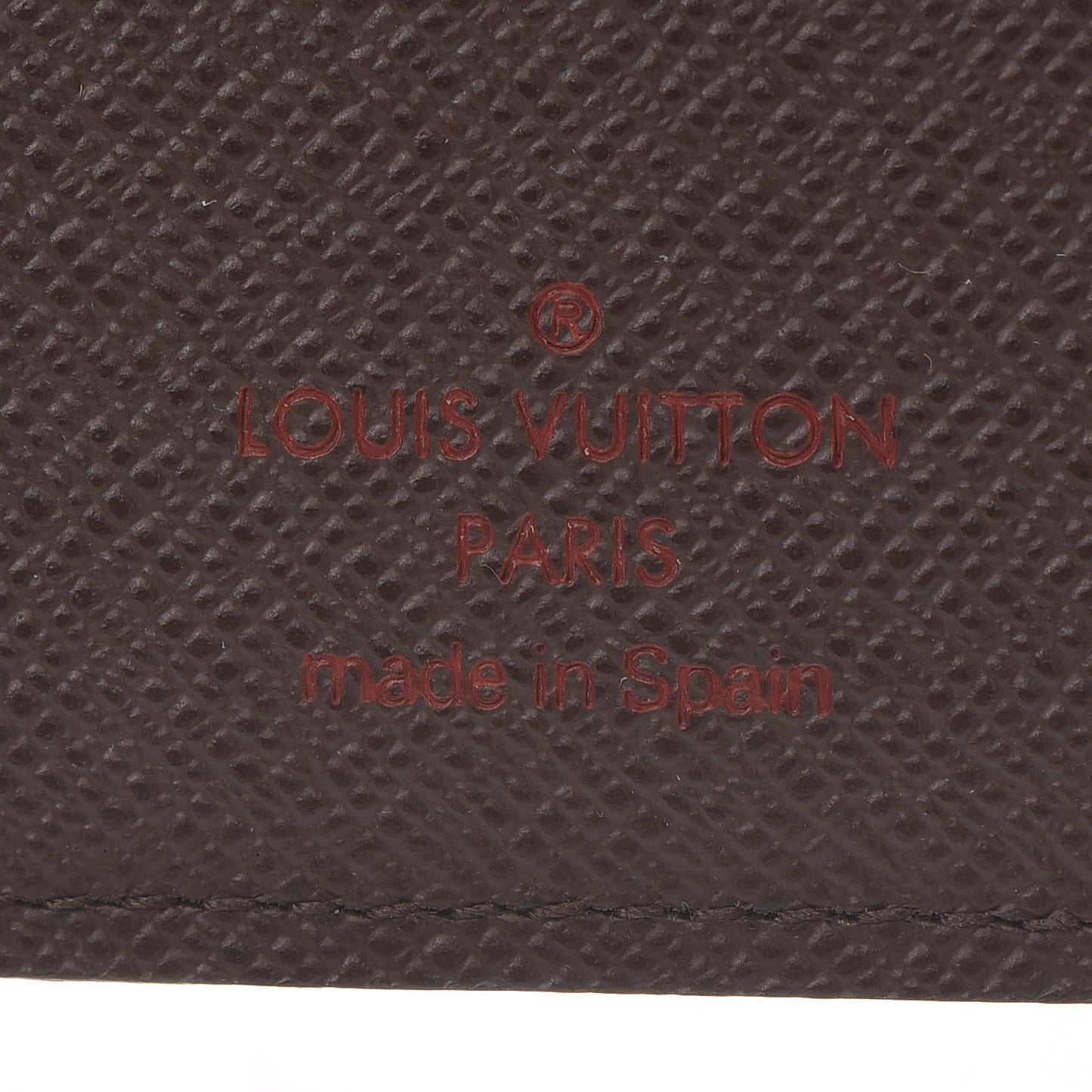 Damier Ebene Desk Agenda Cover