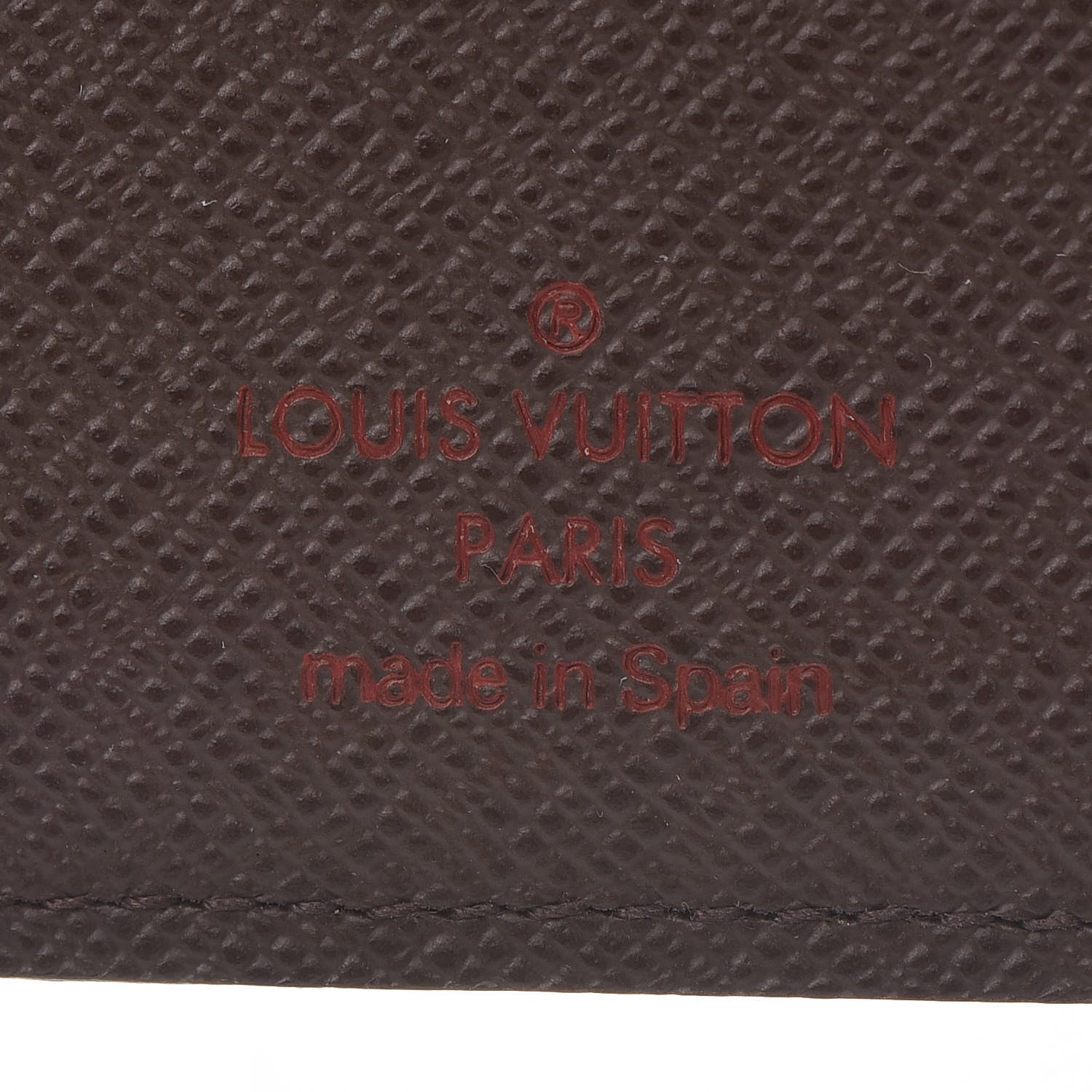 Louis Vuitton Damier Ebene Desk Agenda Cover 6 of 9