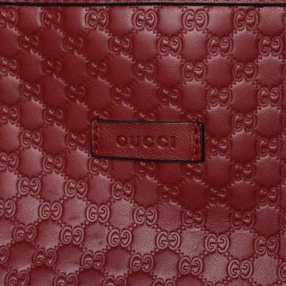 Gucci Soft Microguccissima Dome Satchel Red 8 of 8