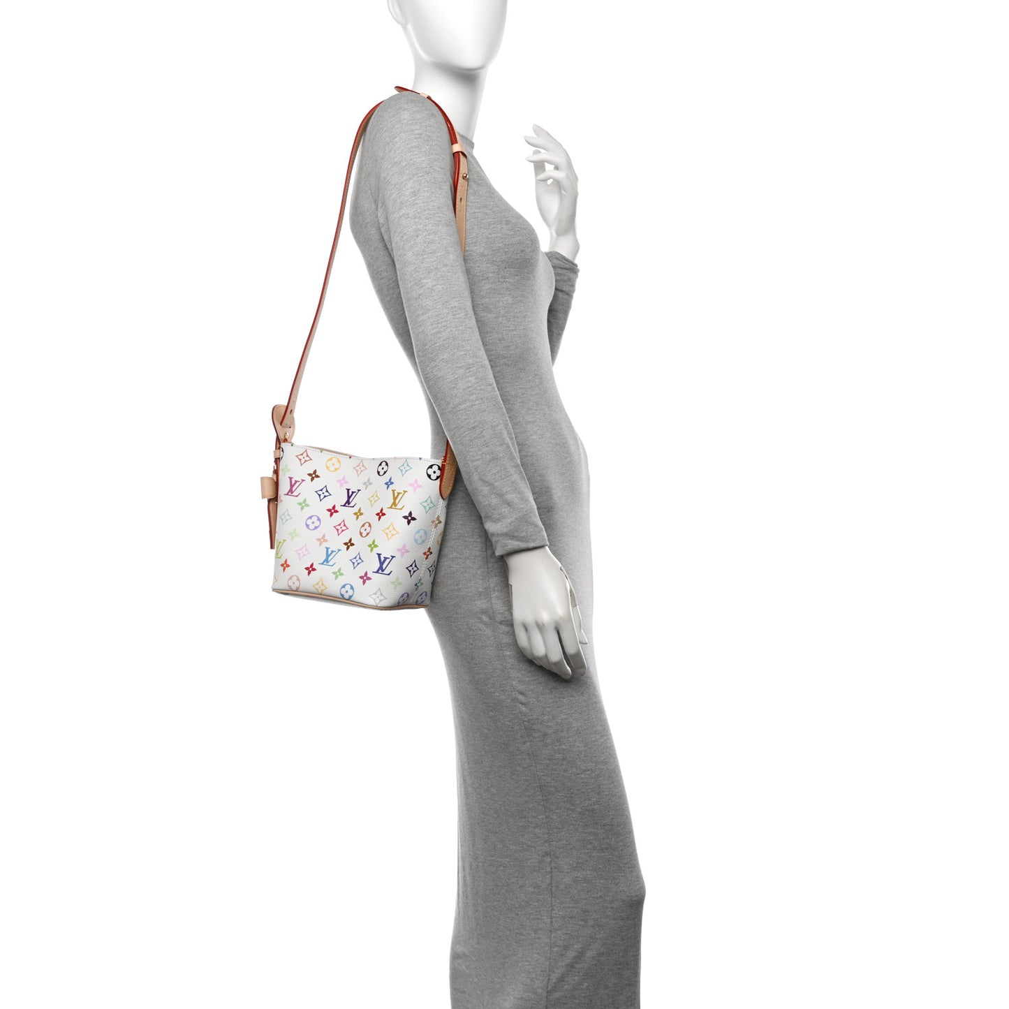 LV x TM Monogram Multicolor All In BB White