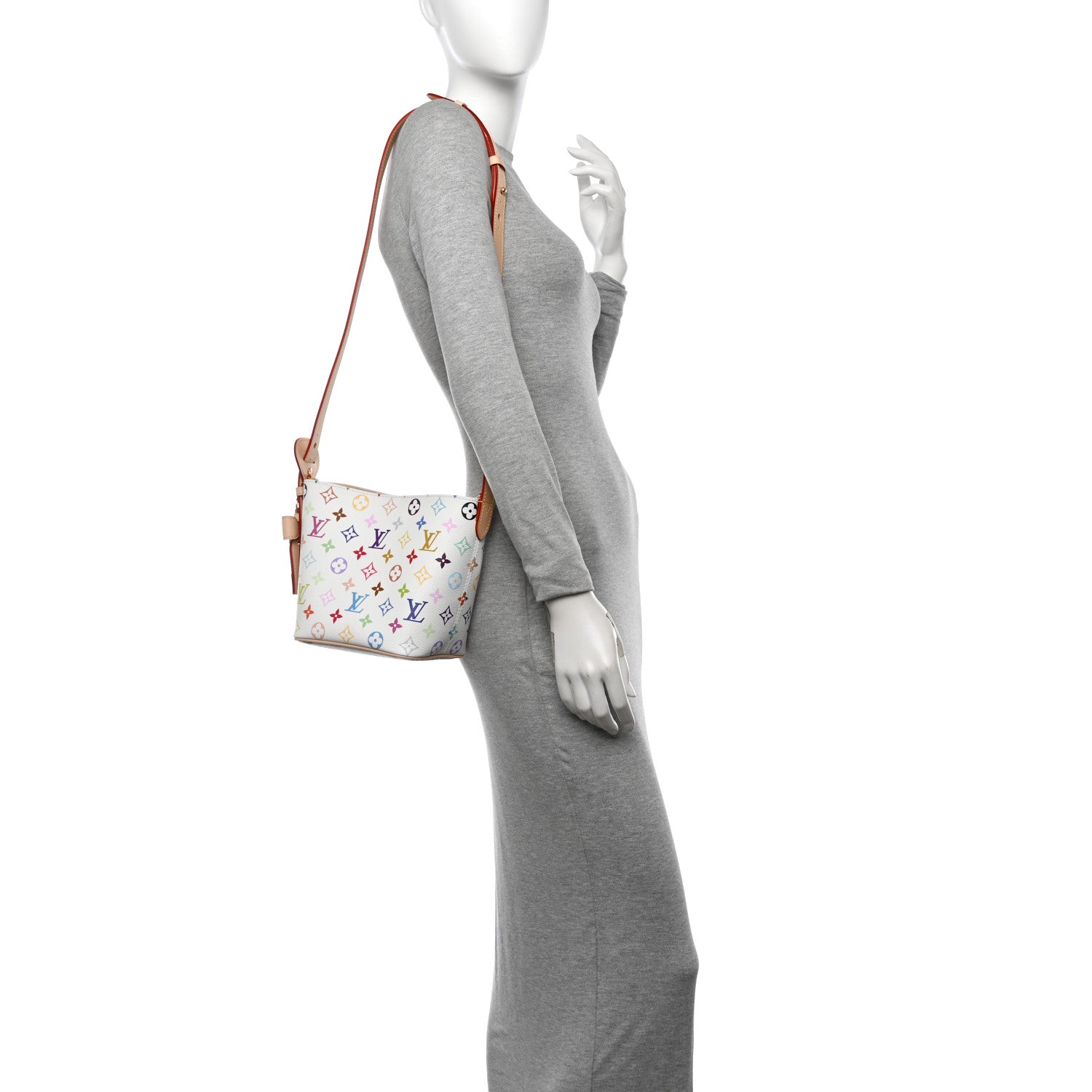 Louis Vuitton LV x TM Monogram Multicolor All In BB White 2 of 11