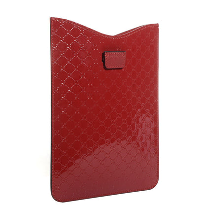 Gucci Patent Microguccissima Mini iPad Case Rose Bed 2 of 6