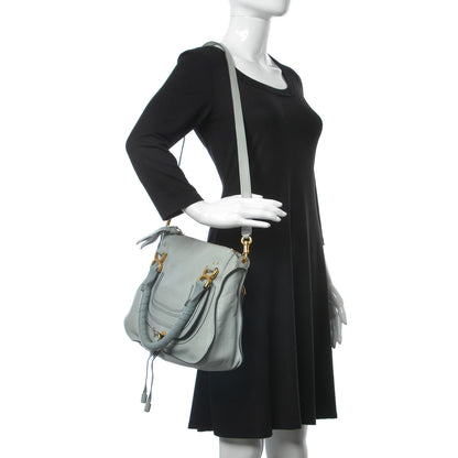 Chloe Calfskin Medium Marcie Satchel Cloudy Blue 3 of 13